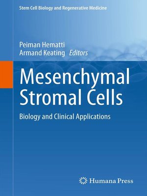 cover image of Mesenchymal Stromal Cells